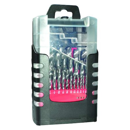 21pc. 118 Degrees Drill Bit Set