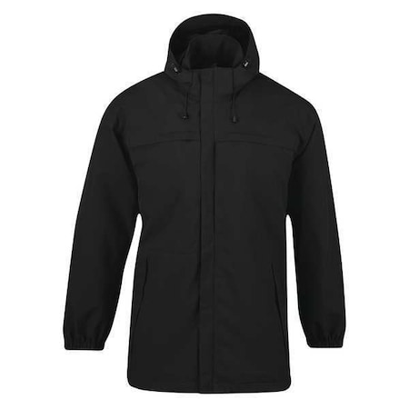 Black 3-in-1 Hardshell Parka Jacket Size L