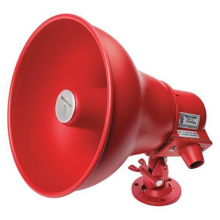 Horn,Red,Indoor/Outdoor,102dB,15W