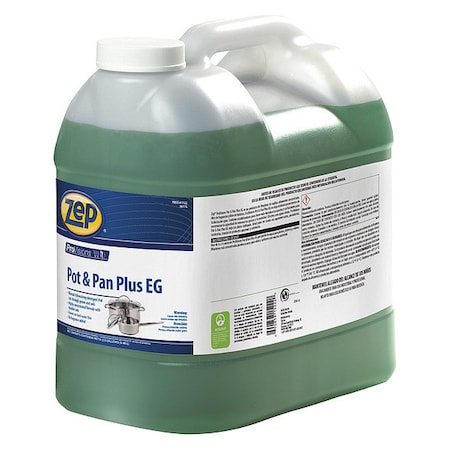 Pot And Pan Cleaner,Bottle,Sz 2.5 Gal.