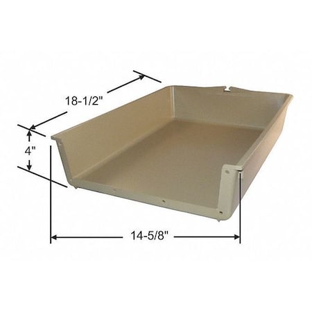 Drawer Insert,14-41/64 W X 18-1/2 D