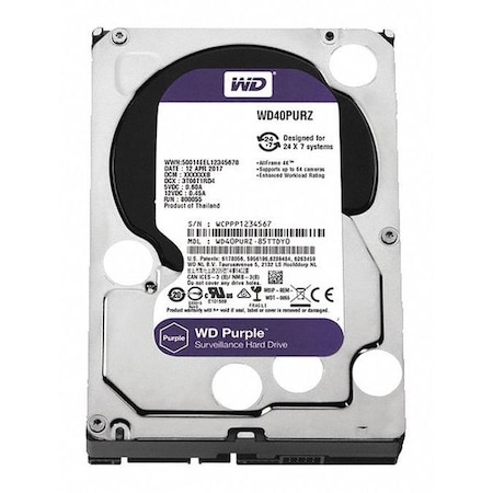 6 TB Hard Drive, WD Purple