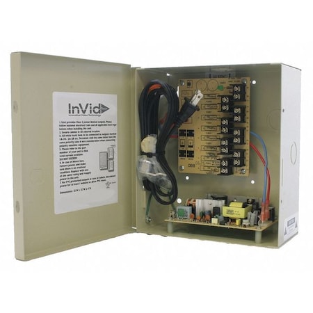 Power Supply,Input 110VAC,8.4VA Rating
