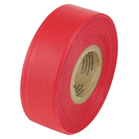 Flagging Tape,Vinyl,Roll 300 Ft. L