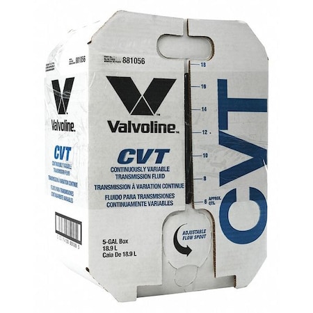 CVT Transmission Fluid,Clear,5 Gal. Size