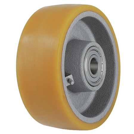 Caster Wheel,3960 Lb. Load,Yellow Wheel