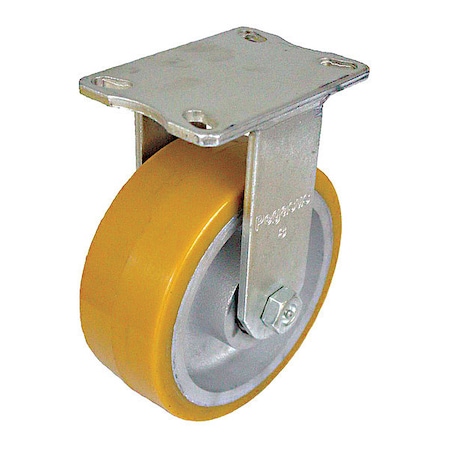 Plate Caster,2000 Lb. Ld Rating,Ball