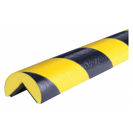 Corner Guard,Rounded,Black/Yellow