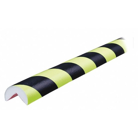 Corner Guard,Rounded,Fluorescent Bk/Yl