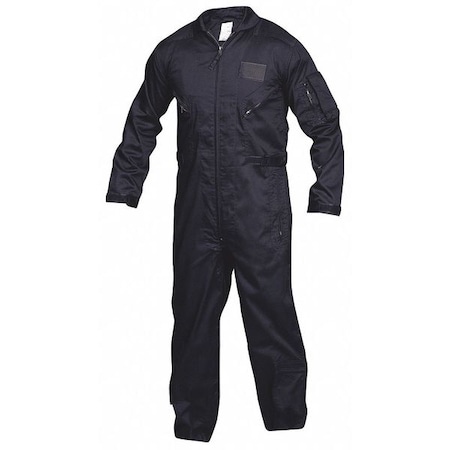 Flight Suit,XL,34 Inseam,Navy