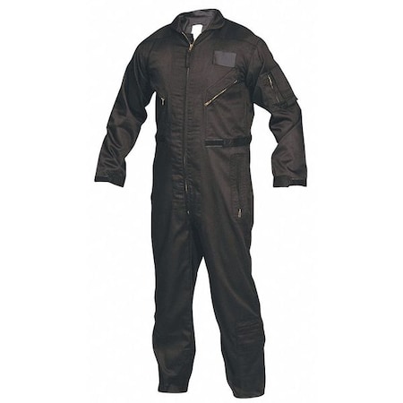 Flight Suit,M,32 Inseam,Black