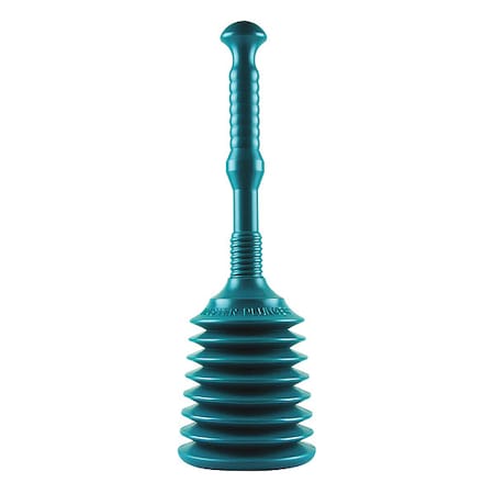 Surface Drain Plunger,Rubber,6 Cup Dia.