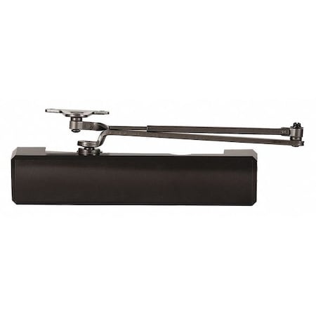 Manual Hydraulic Stanley QDC 300 Door Closer Standard Duty Interior And Exterior, Bronze