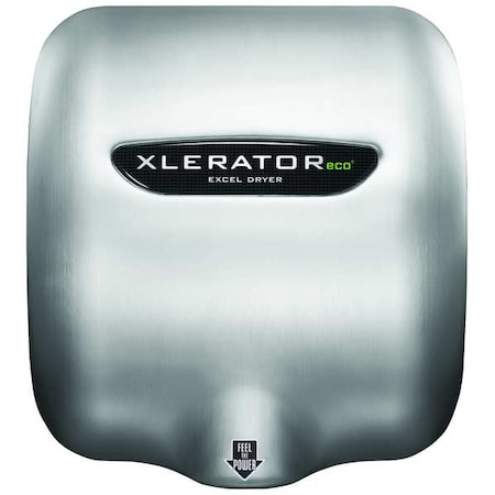 Brushed, No ADA, 110 To 120 VAC, Automatic Hand Dryer