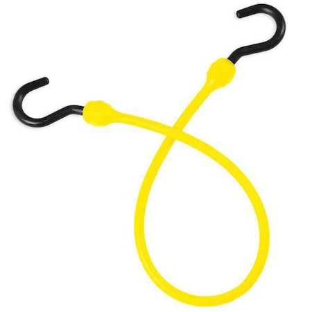 Bungee Cord,Yellow,12 In. L,1-1/2 In. W