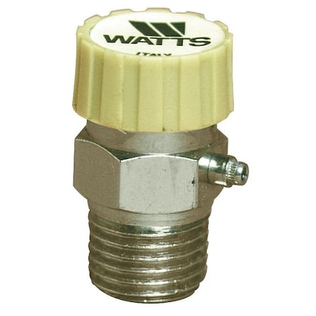 Automatic Vent For Hot Water,1/4In,Brass