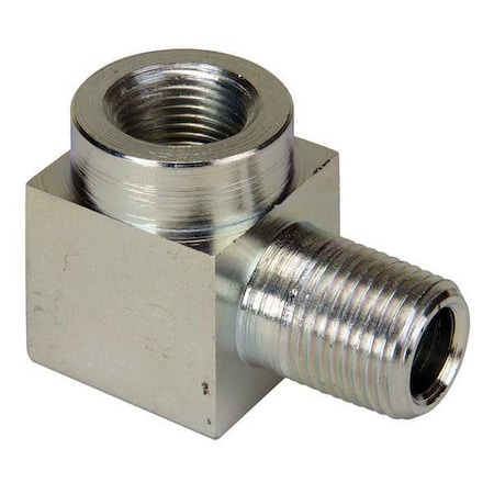 FZ1616, High Pressure Fitting, Street Elbow, 10,000 Psi, Connection 3/8 NPTF Male To 3/8 NPTF Male