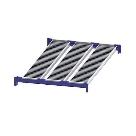 Roller Rack Lane 72D X 48W, Blue