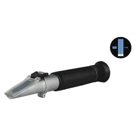 Analog Refractometer,Brix,1in.Wx1 In. H