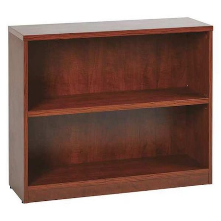 Bookcase,36 Wx12 Dx30 H,Cherry