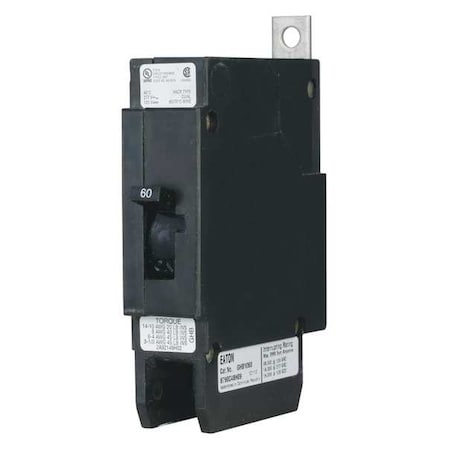 Miniature Circuit Breaker, 15 A, 277V AC, 1 Pole, Bolt On Mounting Style, GHB Series