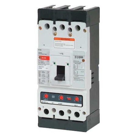 Molded Case Circuit Breaker, 400 A, 600V AC, 3 Pole, Free Standing Mounting Style, KD Series