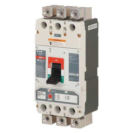 Molded Case Circuit Breaker, 600 A, 600V AC, 3 Pole, Free Standing Mounting Style, HMCP Series