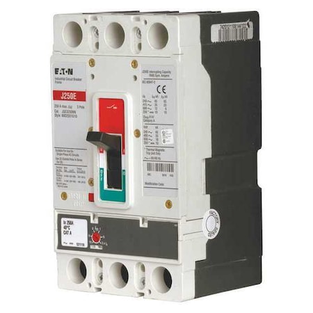 Molded Case Circuit Breaker, 150 A, 600V AC, 3 Pole, Free Standing Mounting Style, JG Series