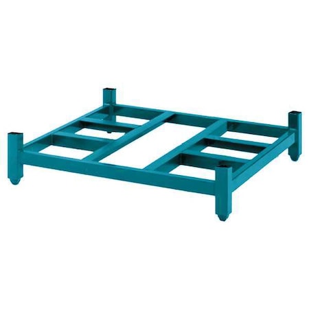 Stack Rack Base,48x42,4000 Lb,Open Deck