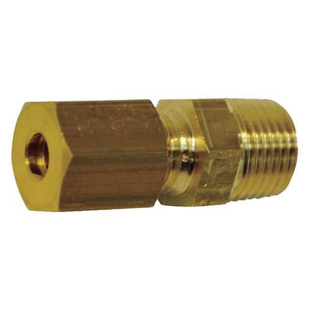 12mm Compression X 1/2 Male BSPT Straight Adapter 10PK