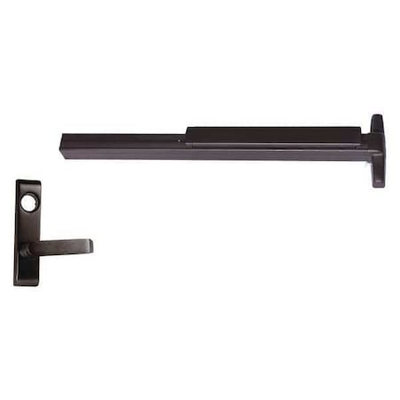 Concealed Vertical Rod,36 In. Door W