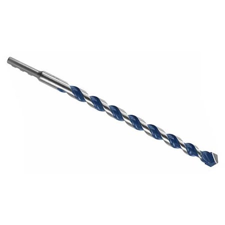 4-Cutter Hammer Drill Bit 9/16 X 10L, Round