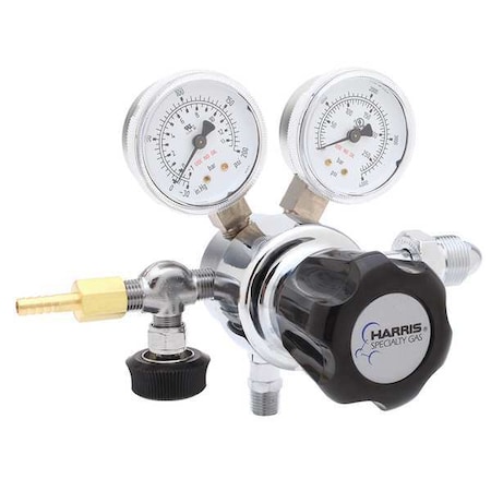 Specialty Gas Regulator, Single Stage, CGA-540, 0 To 125 Psi, Use With: Oxygen