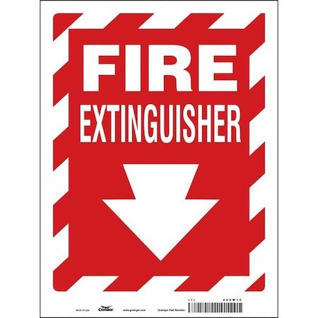 Safety Sign,9 W,12 H,0.004 Thickness