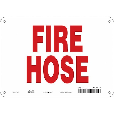 Safety Sign,10 W,7 H,0.055 Thickness