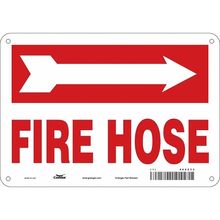 Safety Sign,10 W,7 H,0.055 Thickness