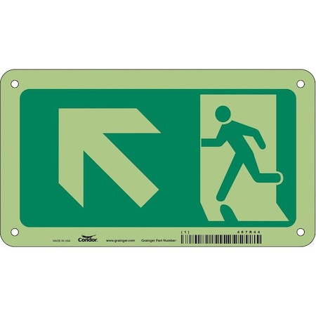 Safety Sign,4 1/2 In X 8 In,Aluminum