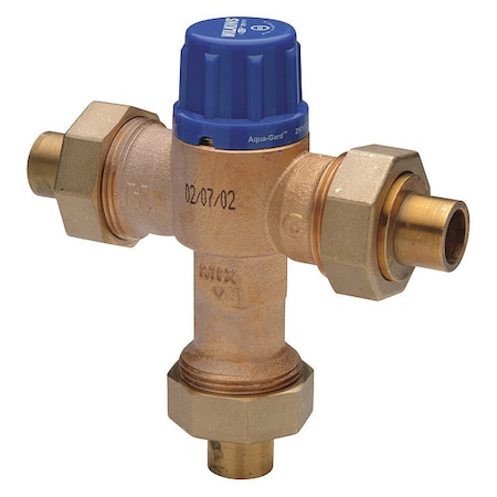 Mixing Valve,3/8 Inlet Size,Brass Body