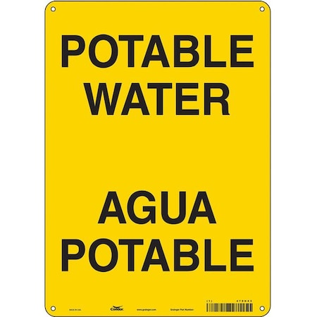 Safety Sign,10 W X 14 H,0.032 Thick, 470H43