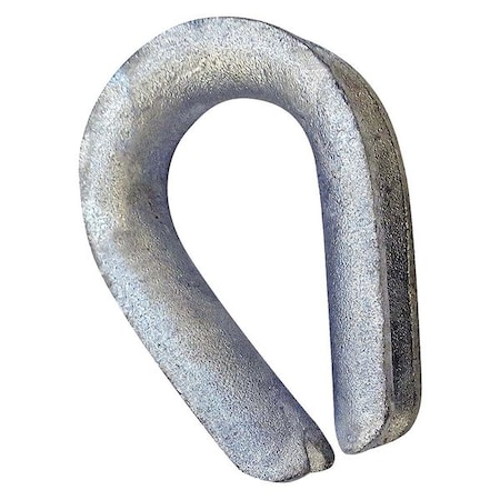 Heavy Wire Rope Thimble,3/8 In.,Steel