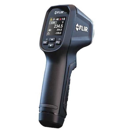 Infrared Thermometer, LCD, -22 Degrees  To 1202 Degrees F, Single Dot Laser Sighting
