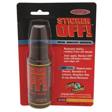 Decal Remover,2 Oz.