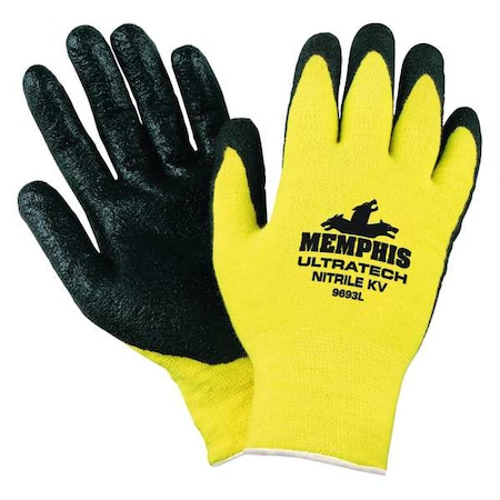 Cut Resistant Coated Gloves, A2 Cut Level, Foam Nitrile, XL, 1 PR