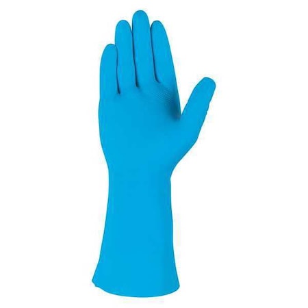 12 Chemical Resistant Gloves, Nitrile, L, 1 PR