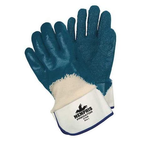 11 Chemical Resistant Gloves, Nitrile, L, 12PK