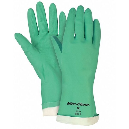 13 Chemical Resistant Gloves, Nitrile, 2XL, 1 PR