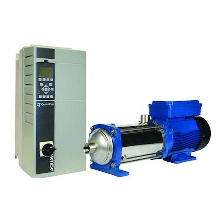 Constant Pressure Booster System, 2 Hp, 230V AC, 1 Phase, 1 In NPT Inlet Size, 6 Stage