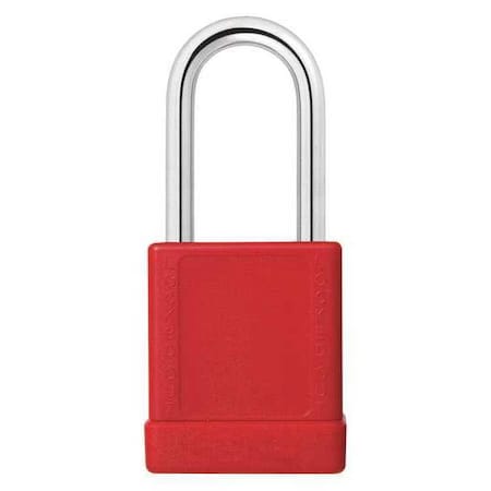 Lockout Padlock,KD,Red,2H,PK6