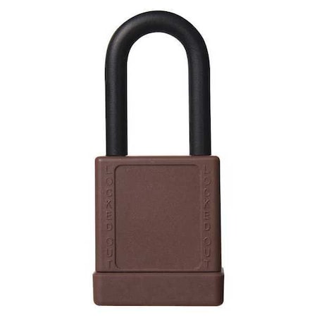 Lockout Padlock,KA,Brown,2H,PK6