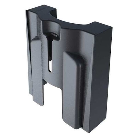 Suction Pad Support Bracket, Plastic, 7 7/64 In H, 6 5/16 In L, 2 13/32 In W, Black